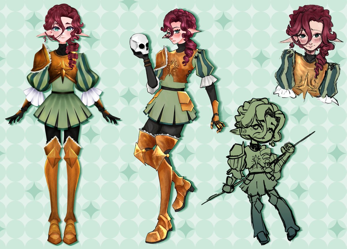 ☠️REINTRO TIME!!!☠️

Well met everyone! My name is Caia and I'm a knight necromancer vtuber from AUSTRALIA!! 

I love to stream Hades 2, Blue Prince and art! If you see this, feel free to check out my twitch! Who knows? I could even be live right now!