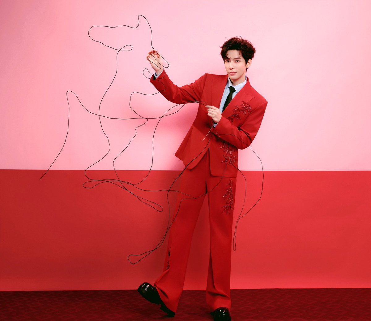 happy new year wang anyu❤️🧧