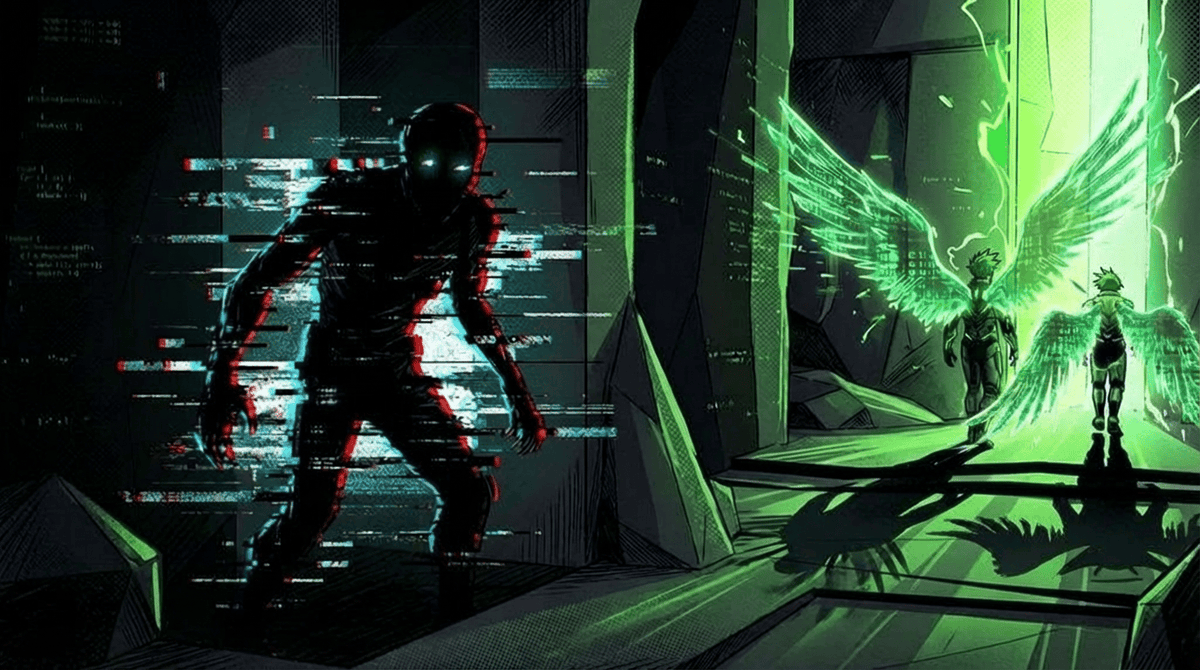 The Matrix Angels tried to recreate the Council Stones to gain power, tired from the Celestial domination and lies.

But they created something different... something unstable.