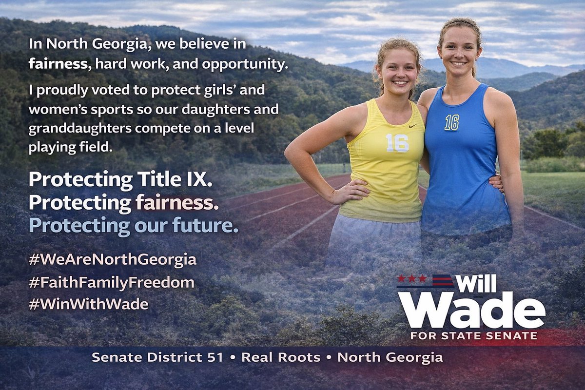Rep. Will Wade for State Senate tweet media