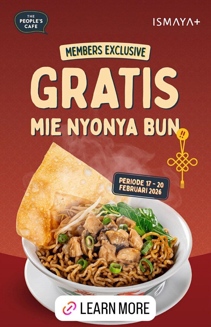 Info makanan gratis di the people's cafe