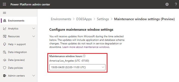 MSFTMate's tweet photo. You can now manage your Power Platform maintenance window! Who has tried this and how are you finding it? https://t.co/vKXEMh1JQl https://t.co/nPnL4hvVxO
