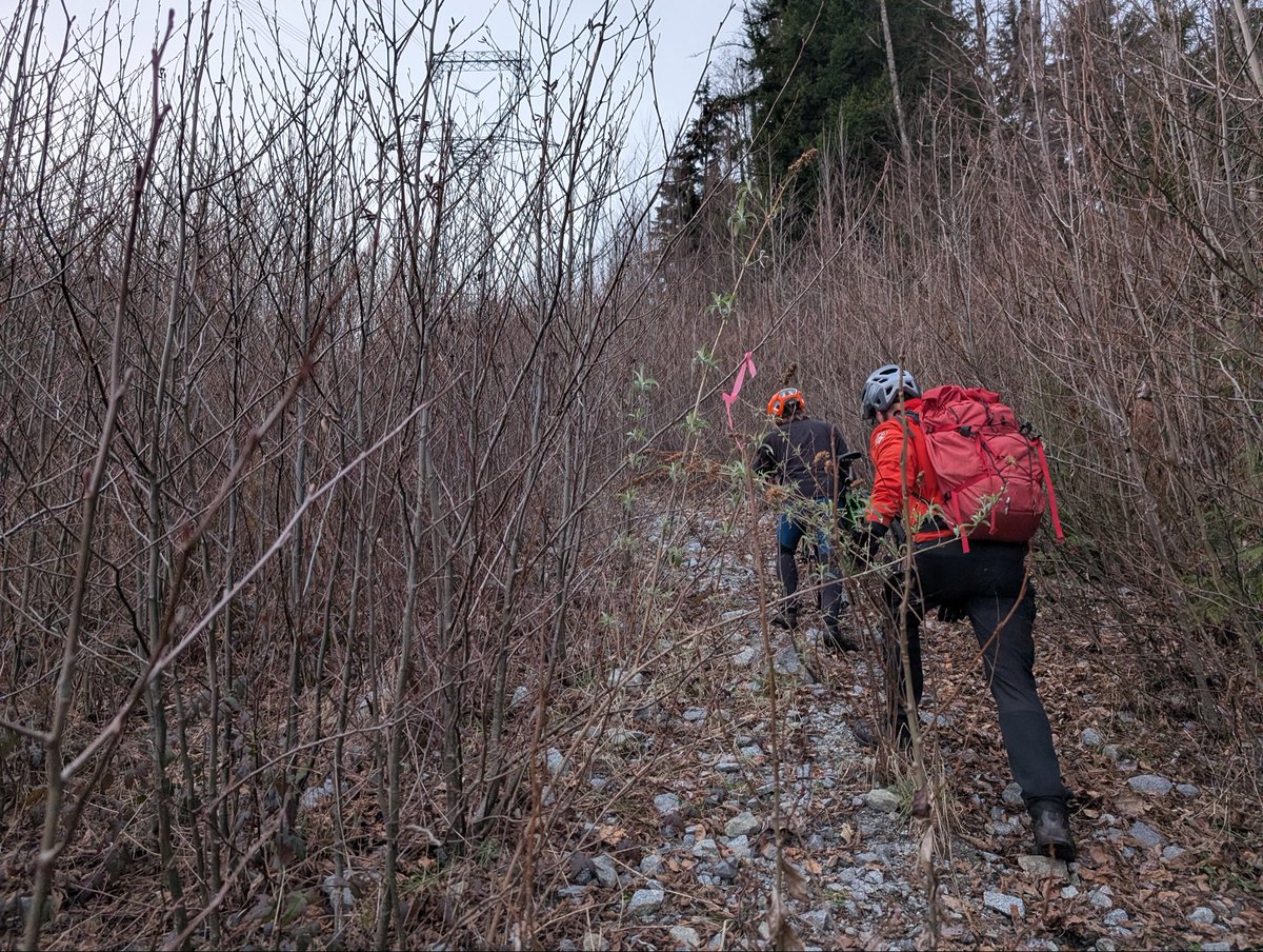 RayNordstrand's tweet photo. @CoquitlamSAR Going was tough for this determined Mtn biker https://t.co/cd62mcL69X