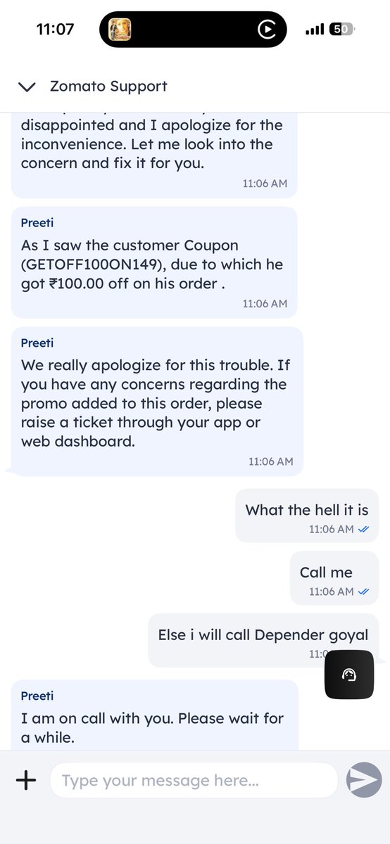 Beingavtar's tweet photo. @deepigoyal   No call ever received!! Your customers are getting looted by your team !! Please call Deepanshu Walecha Kushan Sen are responsible for this !! https://t.co/Ad0D4rFZIv