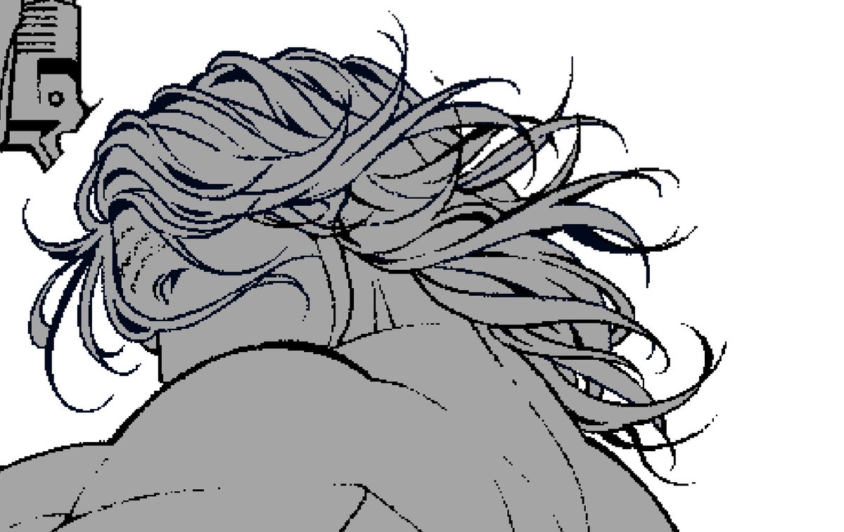 I love his sweet, delicate hair after a thousand years on the Beach