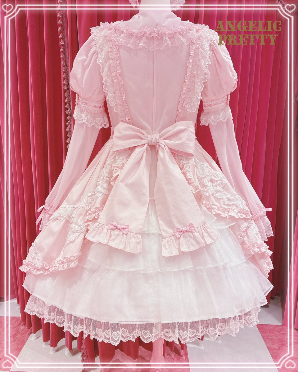 🎀🩷Cupid Cafe ワンピース🩷🎀 Col♡ピンク、サックス、ラベンダー