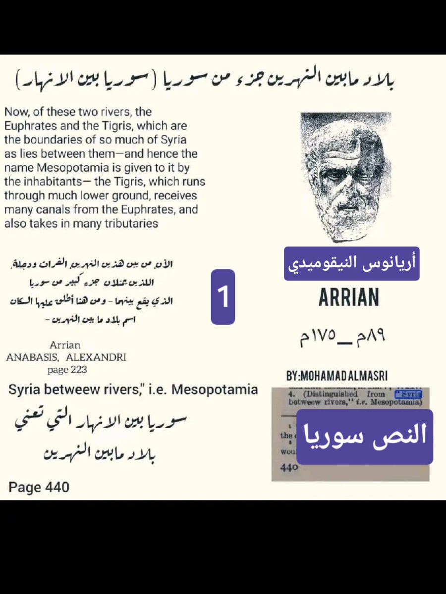 جغرافية وحدود سوريا التاريخية عند الروم واليونان هو من دجلة وجبال طوروس إلى سيناء ومن البحر المتوسط إلى تبوك