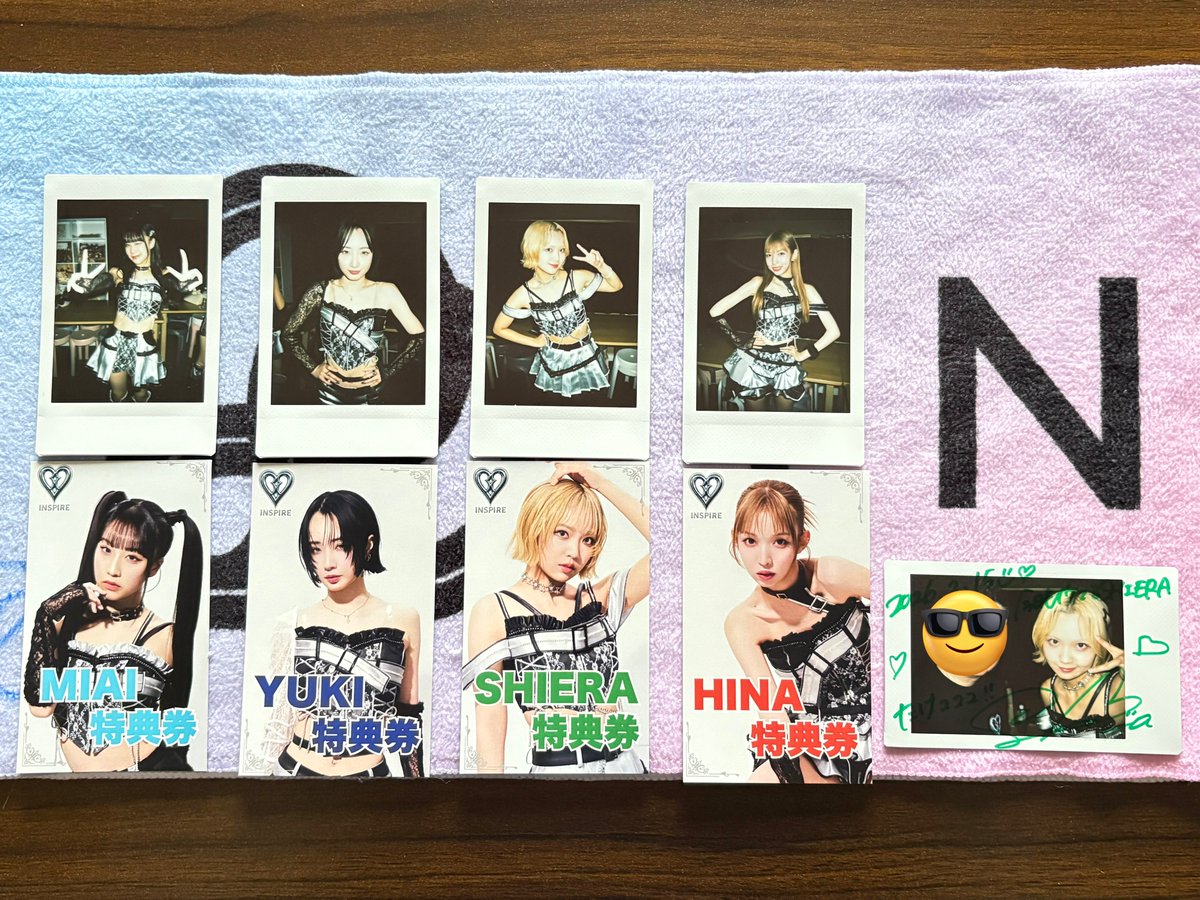 INSPIRE新衣装 発チェキ😊 2026.2.15 at 有明スモールワールズ