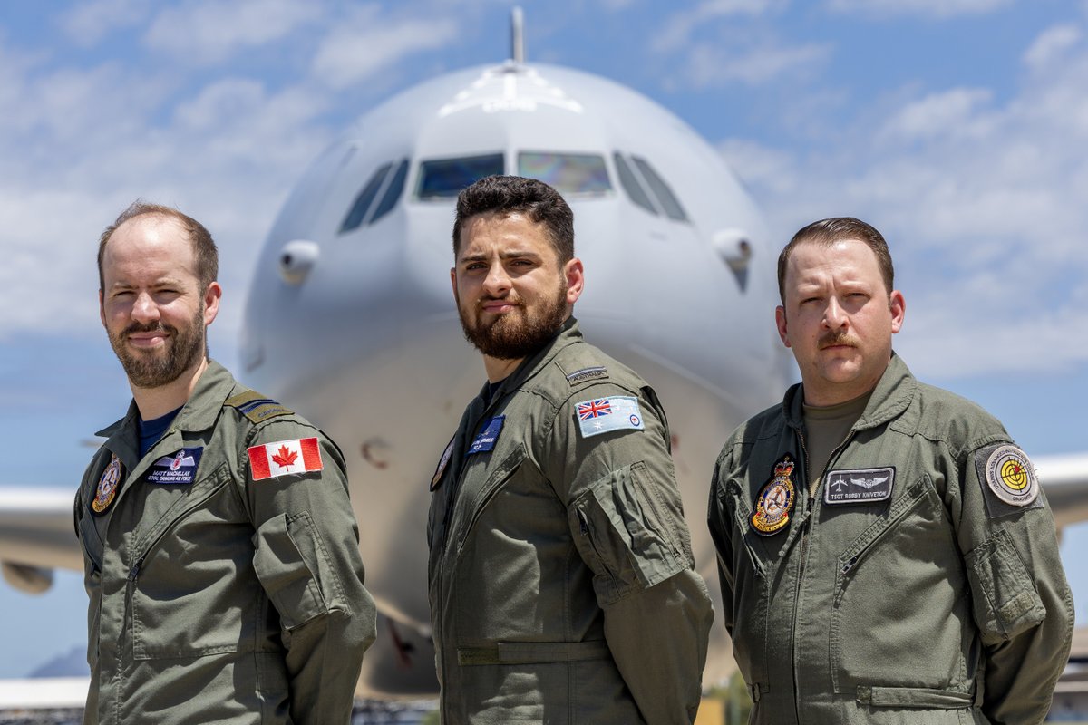 Aso Course Rcaf Three personnel from No. 33 Squadron from Air Refuelling Course in ...
