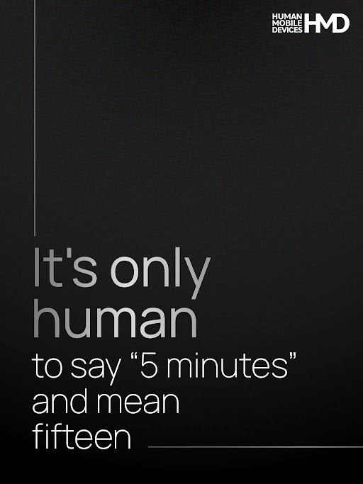 HMDdevicesIN's tweet photo. Sometimes, slowing down is just your way of catching up with yourself.
#ItsOnlyHuman #HMD #HMDIndia https://t.co/ILNAEQeTvi