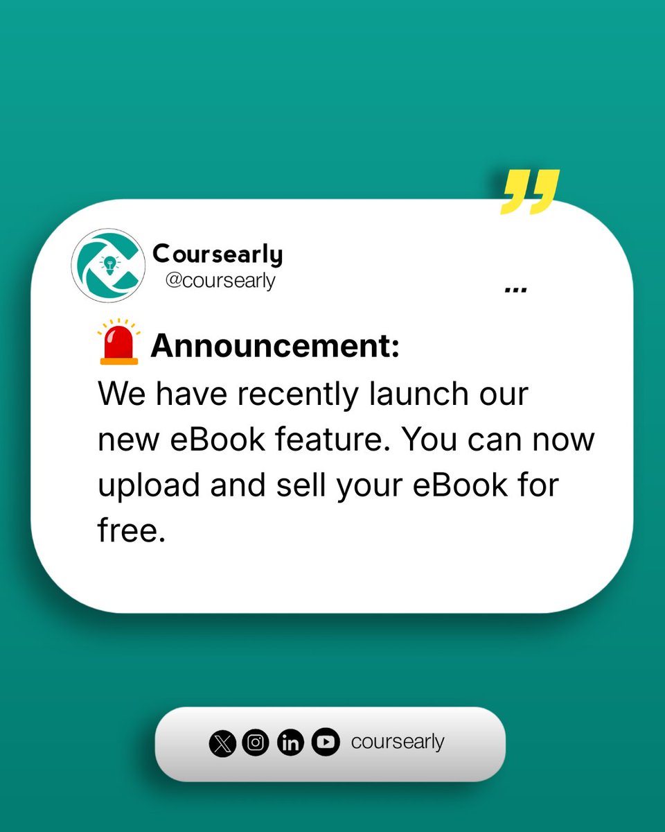 Coursearly tweet media