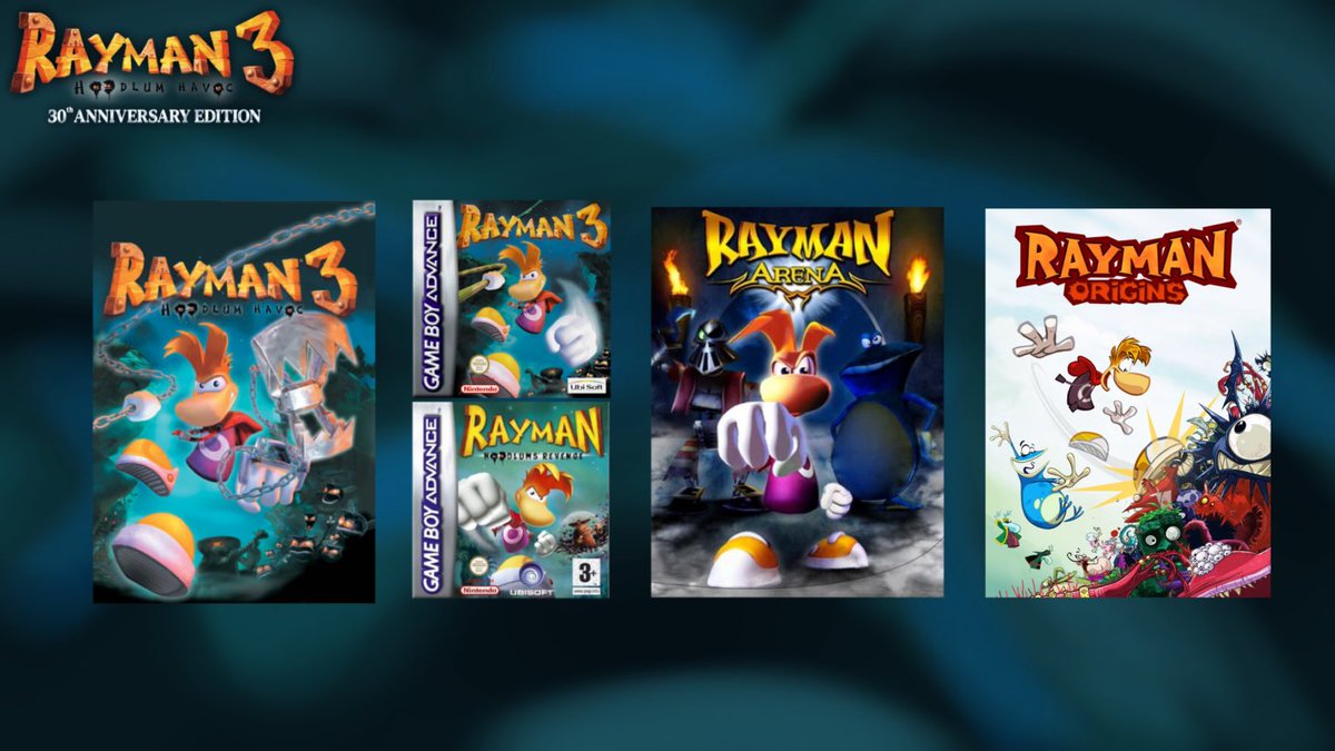 I had fun making these concepts for future “30th anniversary editions” that I decided to expand the concept by making game lists. These aren’t really “predictions” because I took some creative liberties to reach the 5 game total Rayman 30th Anniversary Edition has.