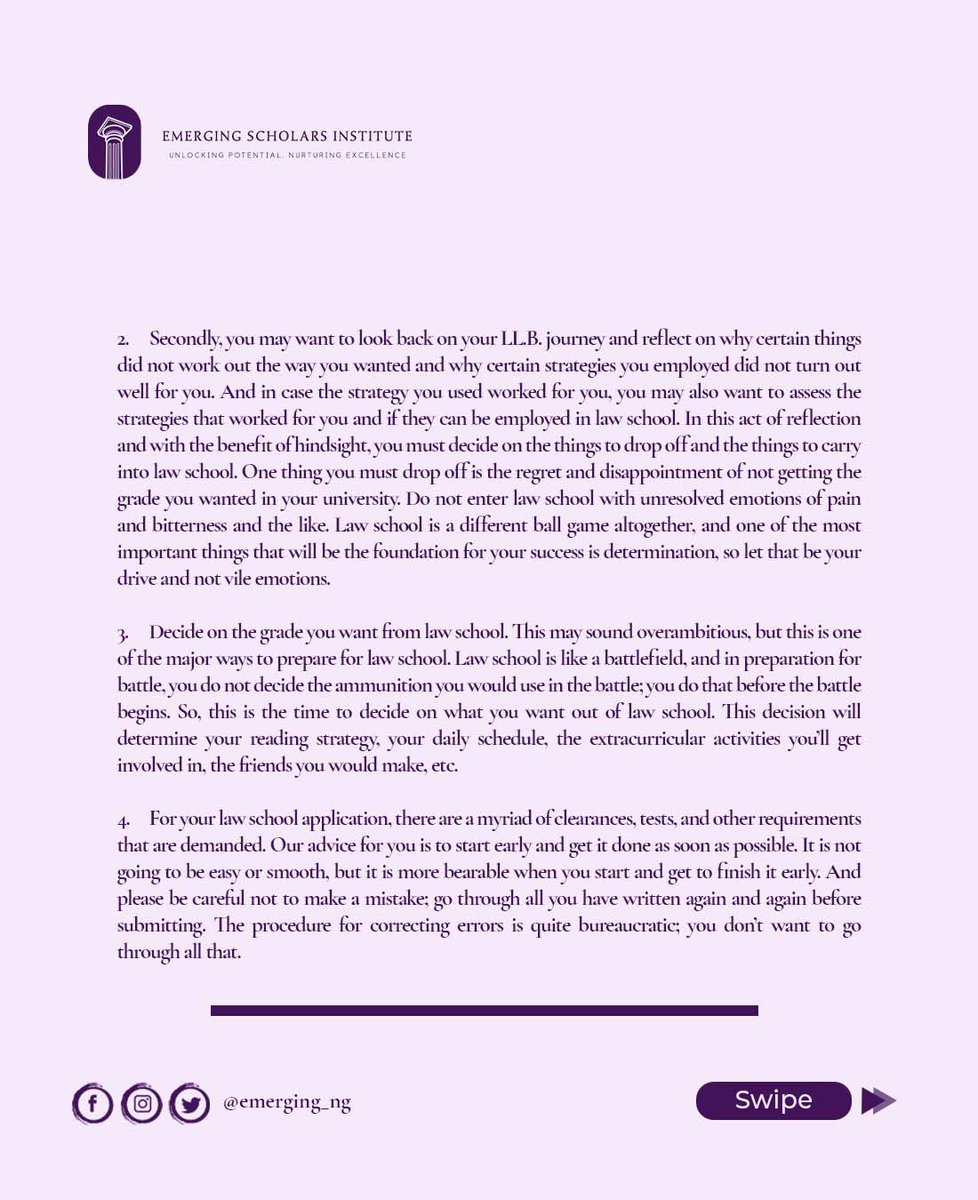 Emerging Scholars Institute tweet media