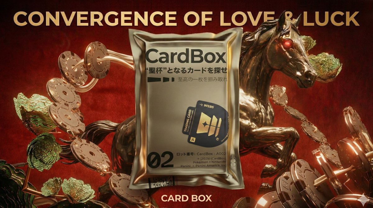 cardbox_xyz's tweet photo. Happy Lunar New Year๐๐
Red is for Passion. Red is for Prosperity. ๐งงMay your heart be full of love, and your vault be full of fortune.
#CardBox #LunarNewYear #YearOfTheHorse https://t.co/1QdtbYrFDh