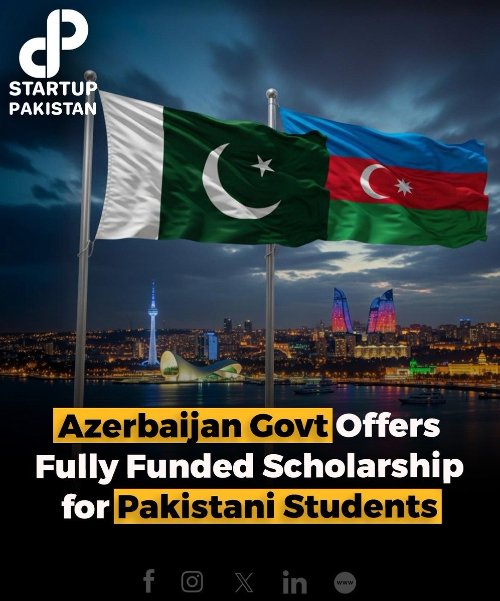 Pakistani students receiving fully funded scholarships from Azerbaijan