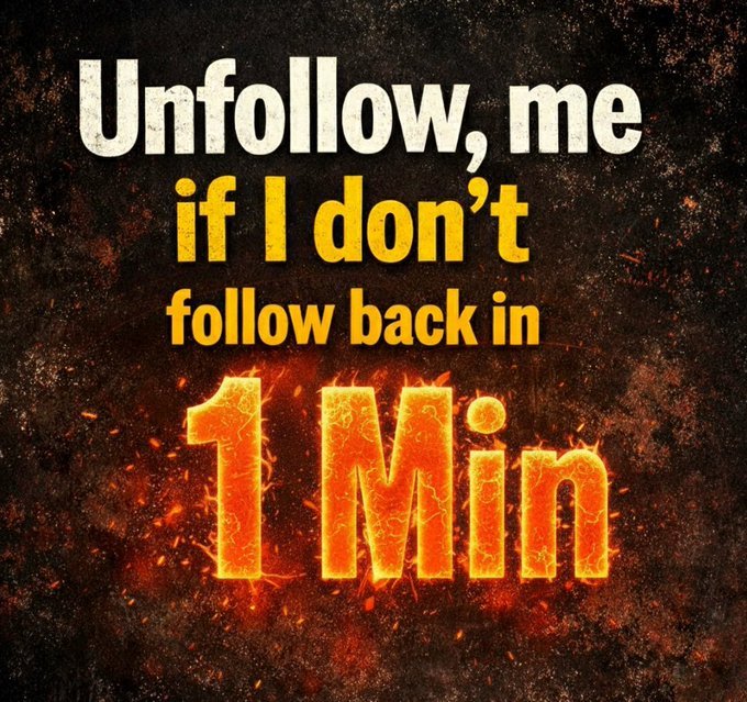 Active account 
Verified or unverified 

Just say  ' Good Morning '