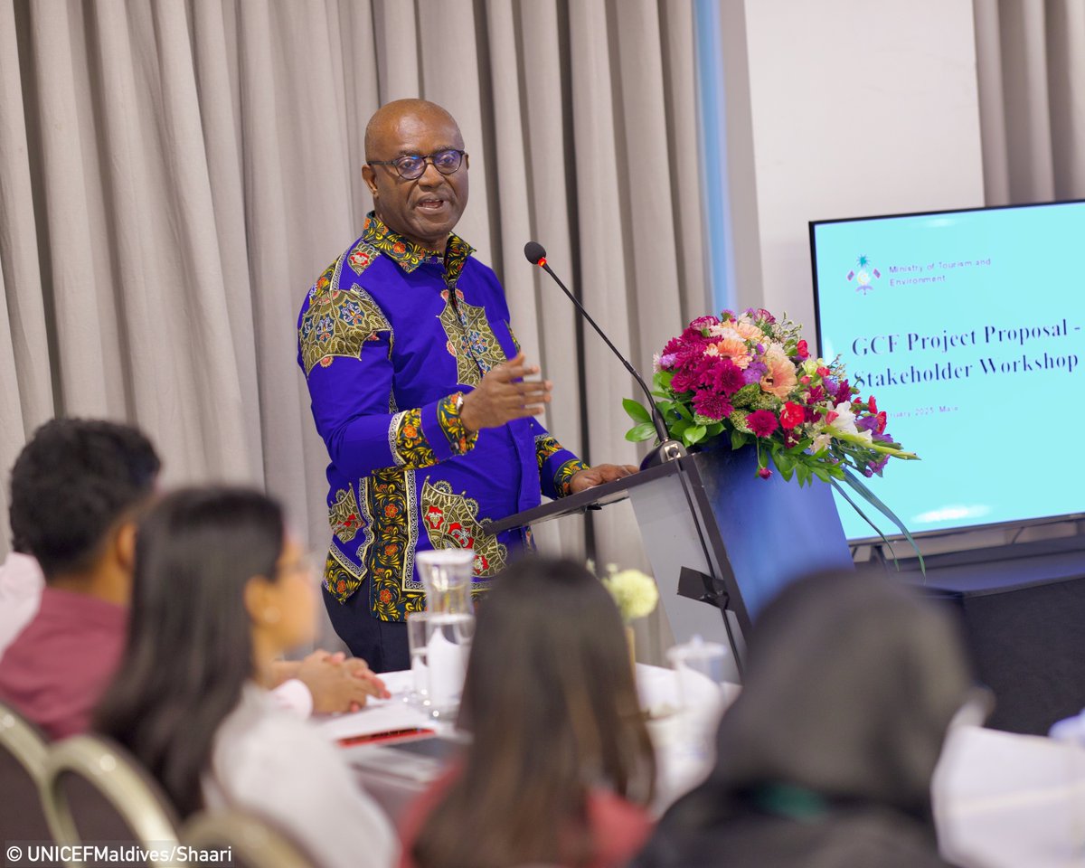 UNICEF Maldives tweet media