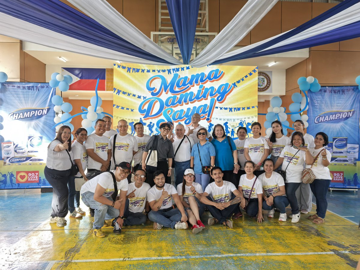 loveradiodvo's tweet photo. Nahimong successful ang miaging Mamadaming Saya hatud sa Champion event sa Brgy. Cabantian, kung asa daghang Kabisyo natung dagsa sa pag apil sa papremyo ug pahalipay (Jan 17, 2026)
#Champion
#Peerless
#LoveRadioDavao
#FeelGood #FeelGoodKabisyo https://t.co/kD8VGAavIr