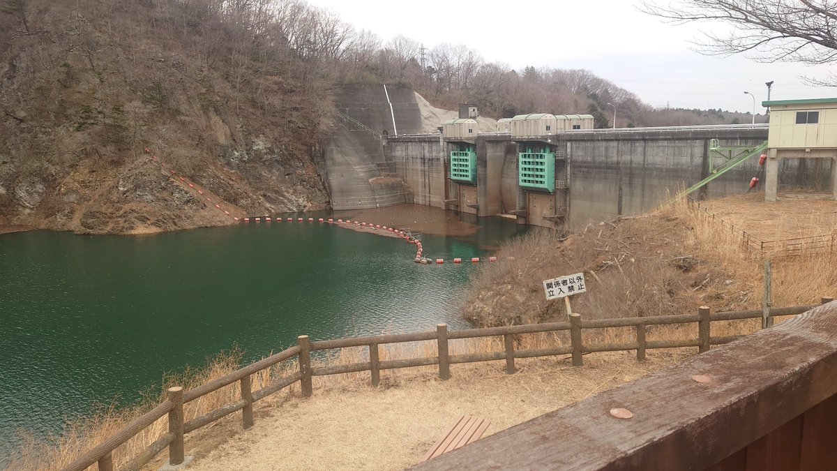 mutukiaoi's tweet image. もみじ谷大吊橋と塩原ダム
管理所休みだった… 家の近くに事務所あるらしいが