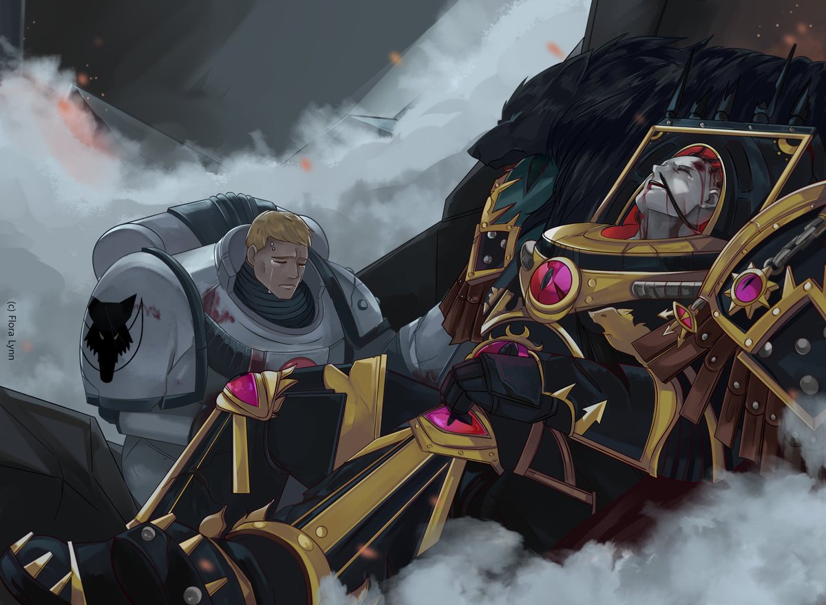 - ... Now there is no one left to see, he weeps. -
C0mm for GamErDino ♡ Thank you!
#warhammer40k #wh40k