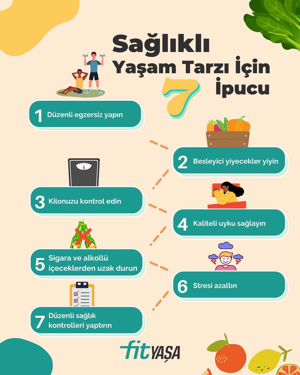 Sağlıklı yaşam, katı kurallar, yasak listeleri ya da mükemmel olmak demek değildir.
Küçük ama sürdürülebilir alışkanlıklar, zamanla büyük dönüşümler yaratır. 🌿
#HaydiSenDeFitYaşa