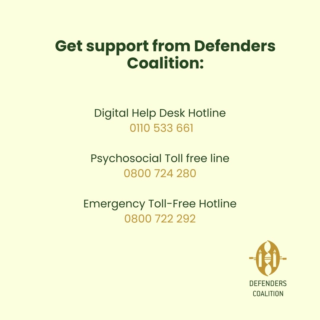 DefendersKE's tweet photo. POV: You’re a Human Rights Defender challenging the system… and Defenders Coalition has got your back so you can focus on making impact. Call our toll-free number for support: 0800-722-292 
#HRDProtection  #HRDs https://t.co/zOss3CjLwa