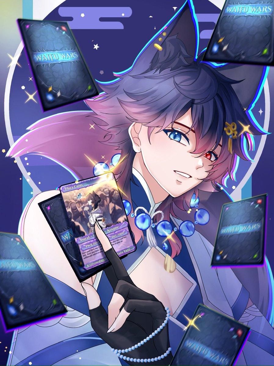 UltraCaius 🦊🩵 Kitsune VTuber tweet media