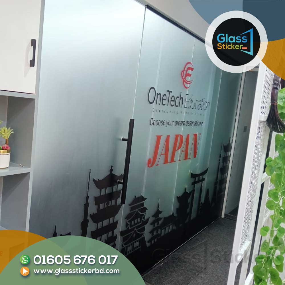 BdSticker30584's tweet photo. Thai glass sticker for Corporate Office. Beautiful and unique design thai glass sticker looks very modern and professional. We manufacture, print and supply all types of glass stickers all over Bangladesh. https://t.co/tBmefwAjyl
