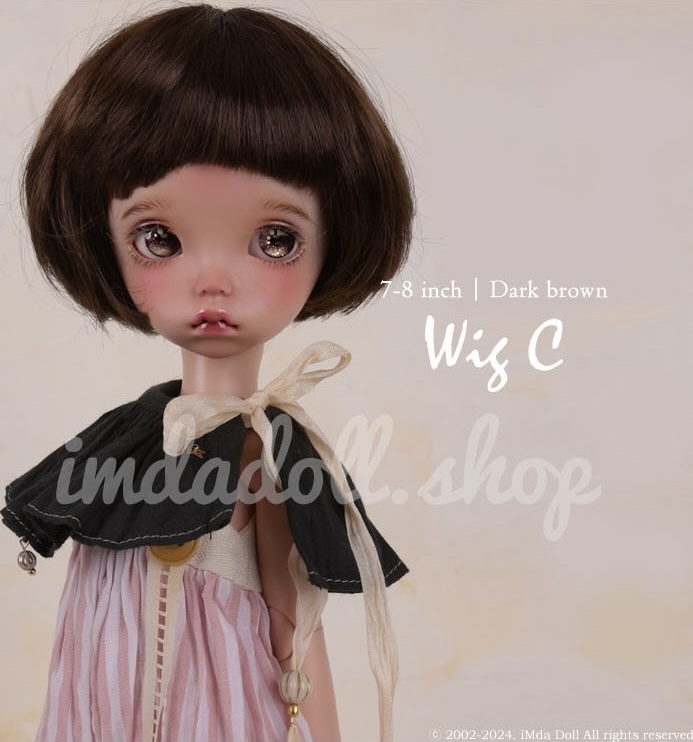 入荷情報】 iMda Dollより、7-8インチ対応ドール用ウィッグ『Momo's