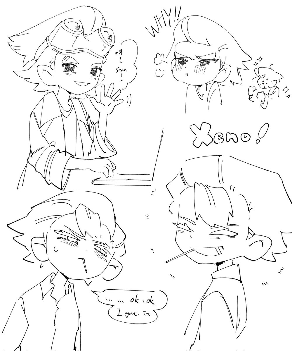 some silly 🚬✖️ doodles+maid