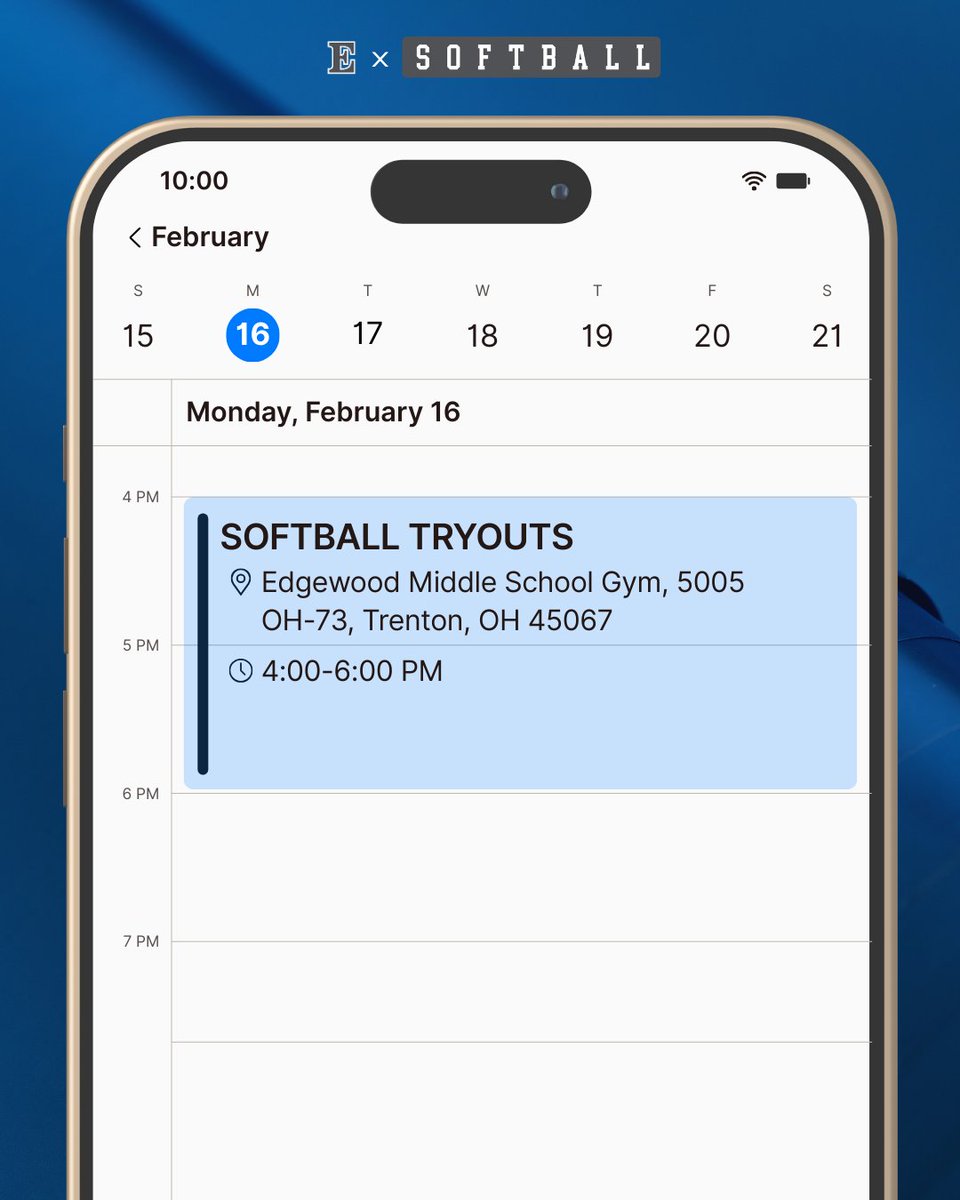 Edgewood Softball tweet media