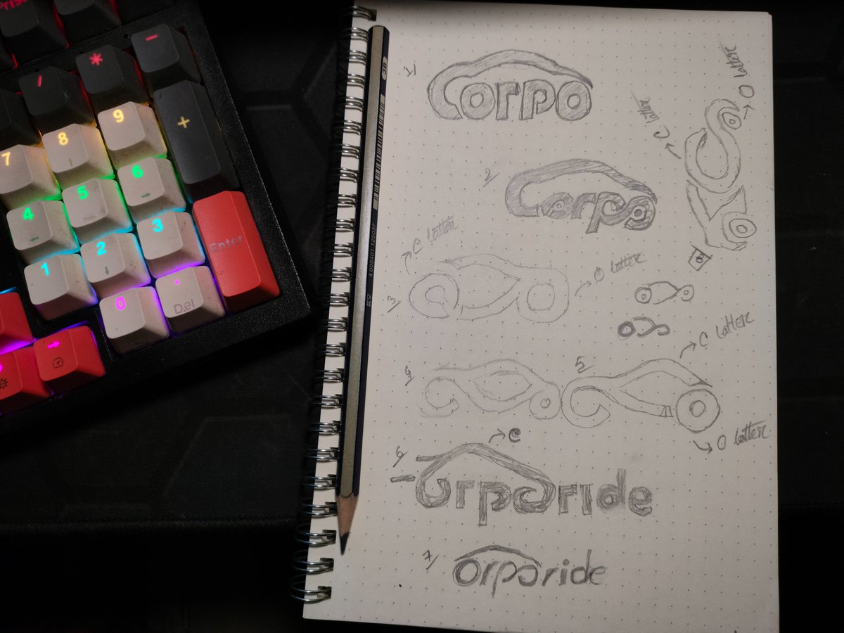 imtiazxahmed's tweet photo. First time trying logo ideas in my notebook
From random sketches to real concepts. this is how every design starts.
Which one do you like more?
#LogoSketch #LogoProcess #DesignJourney #GraphicDesigner #WorkInProgress https://t.co/xSN1TFSvLm