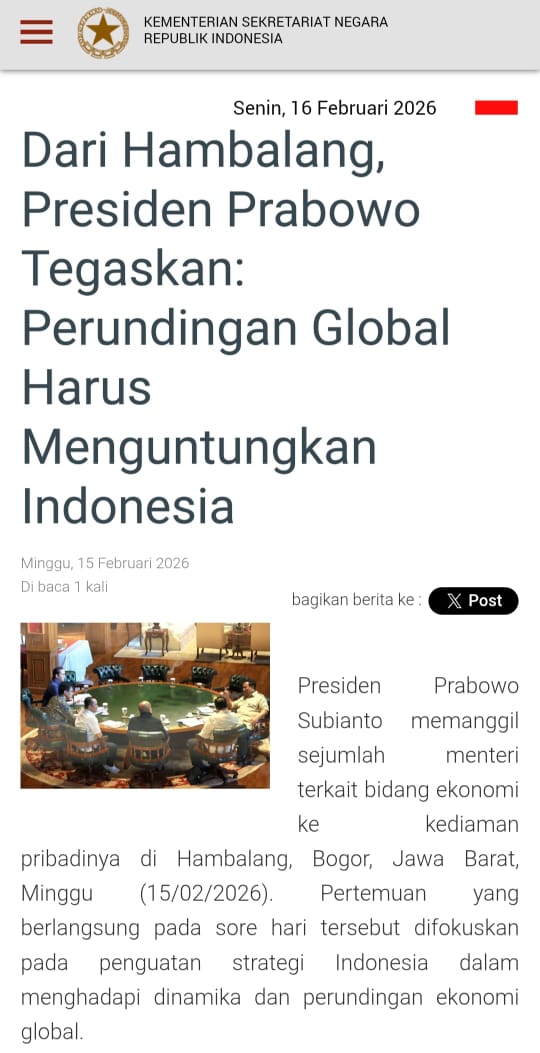 Bestie, pembangunan inklusif berarti tidak ada satu pun yang ditinggalkan. Dri Sabang sampai Merauke, dri Miangas hingga Rote, everybody menikmati kemajuan.

Tata Stabilitas Fondasi