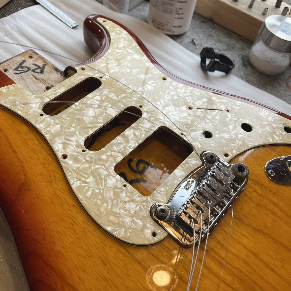 SSH→HSH
ピックガード製作🙌