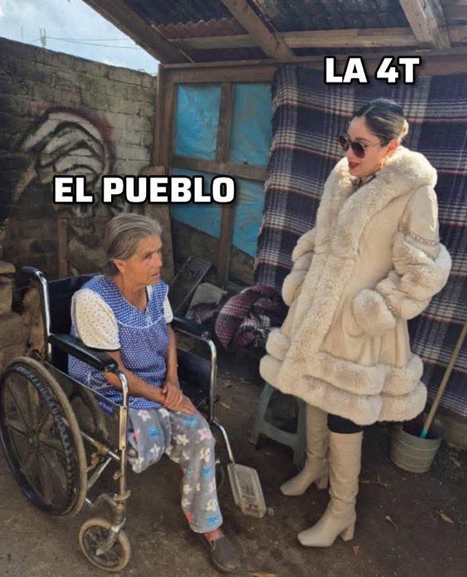 <a href="/Mr_Civico/">🎙️ ᗰᖇ. ᑕíᐯIᑕO ®🇲🇽₿ ✖️</a> <a href="/salmahayek/">Salma Hayek</a> Literal morena insensible a las desgracias de los ciudadanos y Salma igual poca madre 🤨 #ZurdosDeMierda #MorenaCuevaDeLadrones #NarcoGobiernoMorena