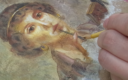 楽しく学ぶ古典技法・フレスコ画ー机上で楽しむ！本格壁画技法ー