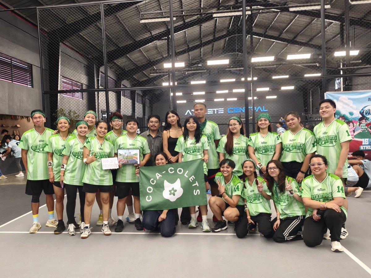 BiniColetOFC's tweet photo. Yesterday was truly fun and unforgettable 🥰

Congratulations to our Team Coca Colets, your teamwork and dedication prove that we will always be winners 😉

To our bossing, @bini_colet thank you for always reminding us that we did well 💚

Happy 5th Anniversary, Blooms! 🌸

#5THBLOOMNIVERSARY 
#BLOOMAZINGCUP2026