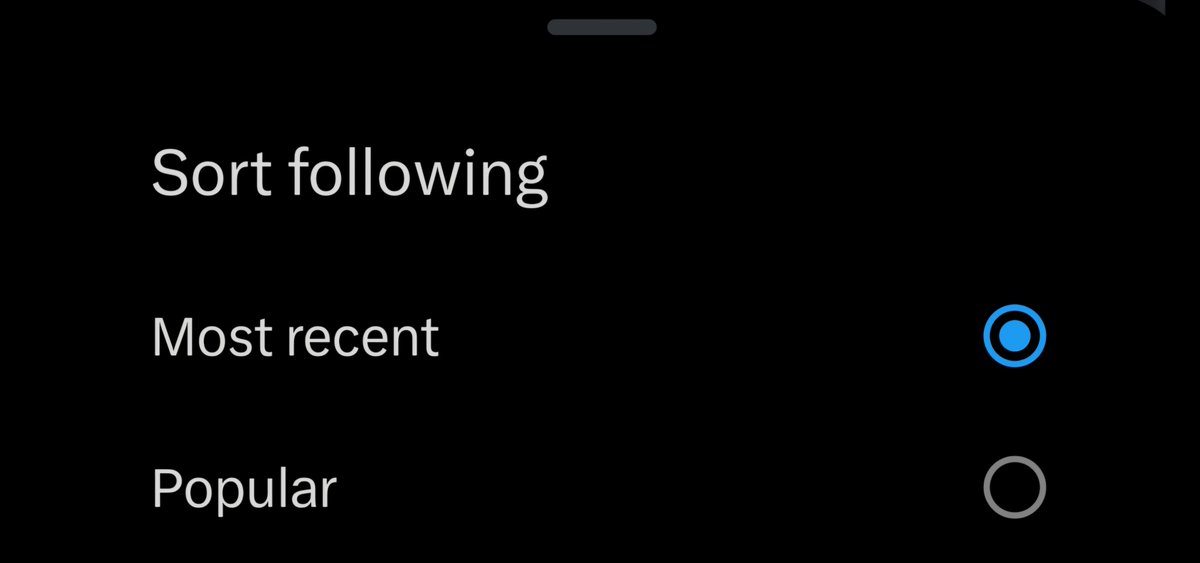 Amando esta actualización del Twitter