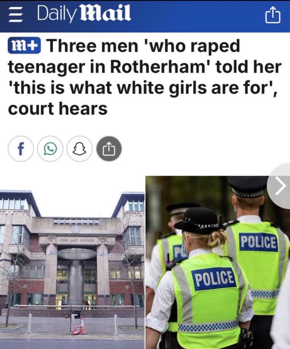 "This is what white girls are for"

The most despicable racism we have ever seen against poor innocent little girls and the BBC refuses to even cover the inquiry

If the races were reversed this would have been EVERYWHERE