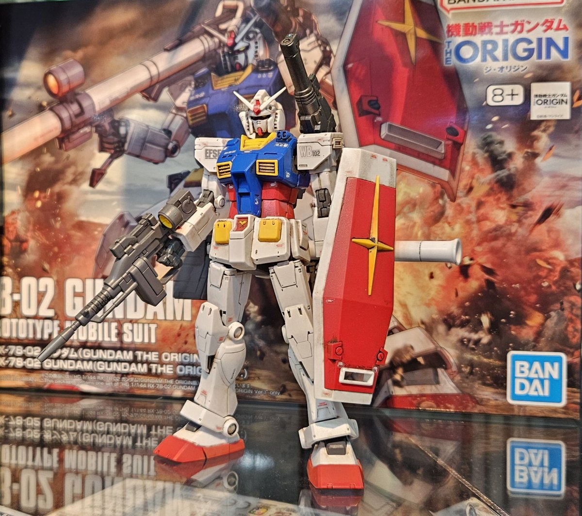 5階売場に再入荷🎵 #バンダイスピリッツ #プラモデル 「HG 1/144 RX