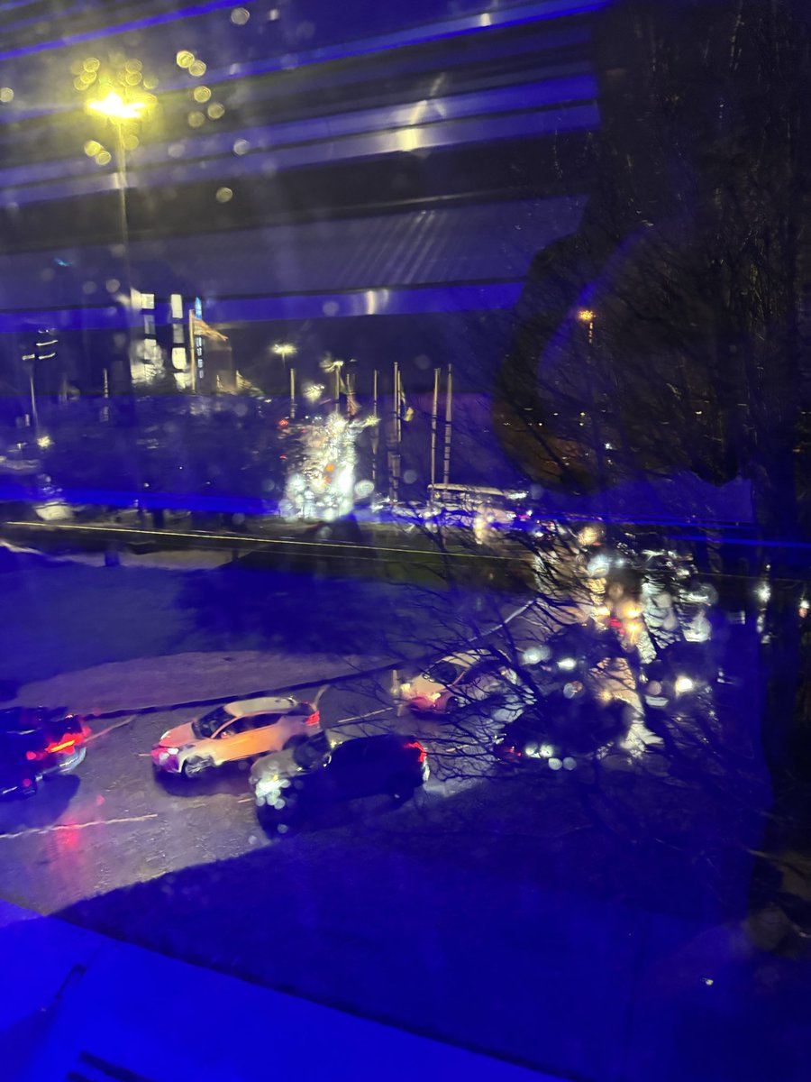 All around T2 at <a href="/manairport/">Manchester Airport</a> gridlocked this morning. So much for their new improved barrier-less experience reducing traffic. Carnage again