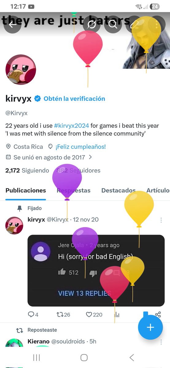 Happy birthday to me
Happy birthday to me
Happy birthdayyyy to meee
Happy birthday to me