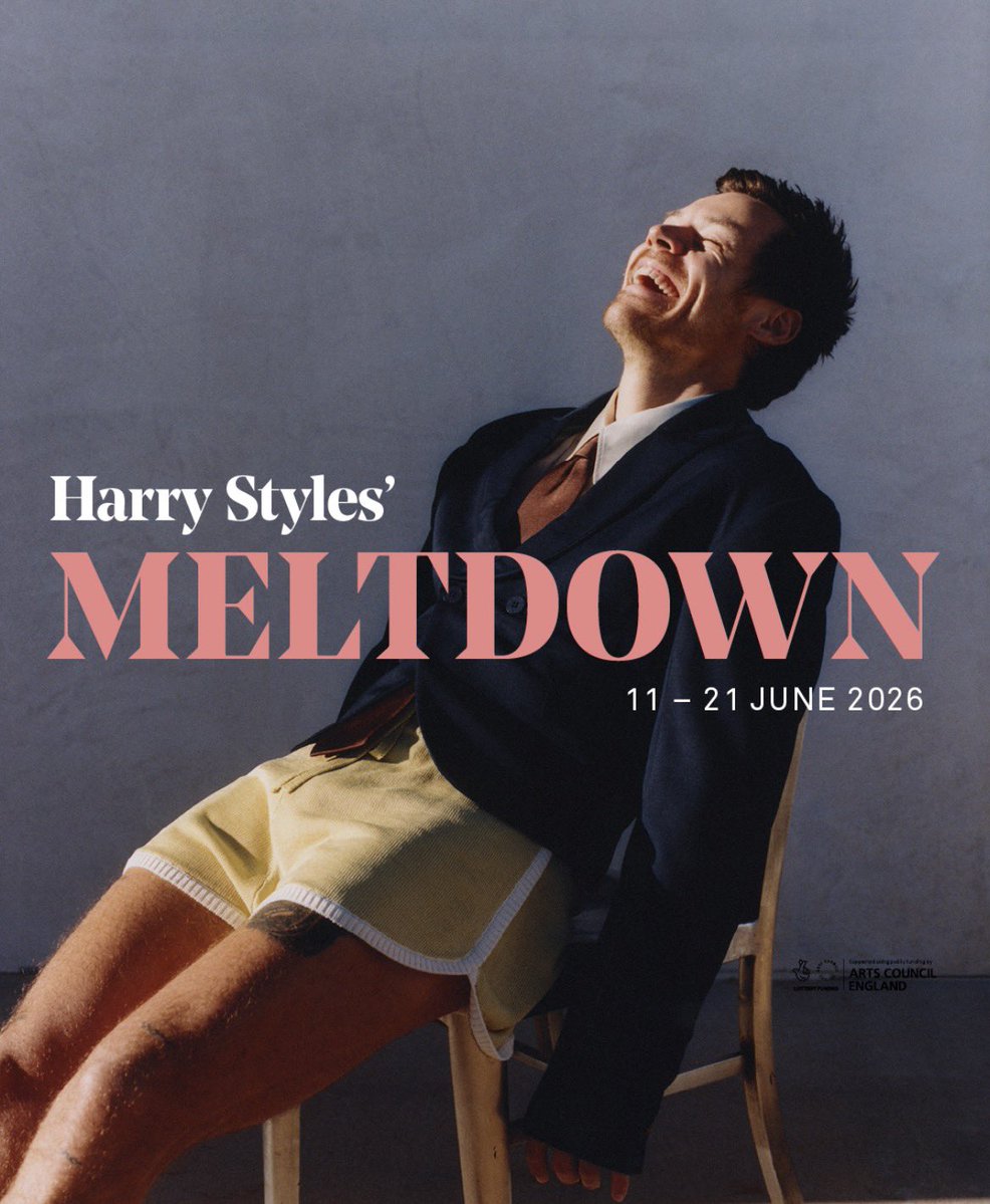 👀| Harry is the curator of this year’s Meltdown Festival at the Southbank Centre in London!

📅 June 11 - June 21

More info coming soon!