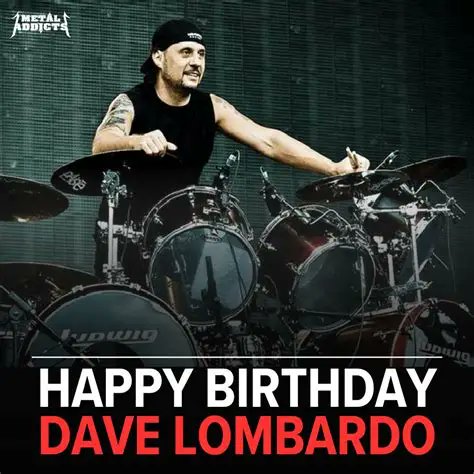 BarneySimon's tweet image. 16 Feb. Happy birthday legend! Respect! #DaveLombardo #Slayer