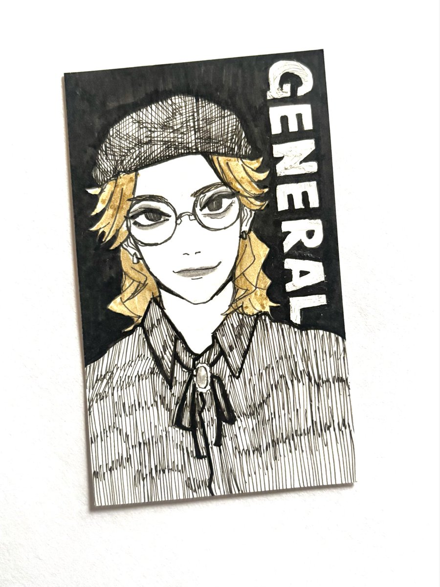 黒メイクが合ってるのかわからないまま勝手に描いた⌚️（文字失敗しました😔