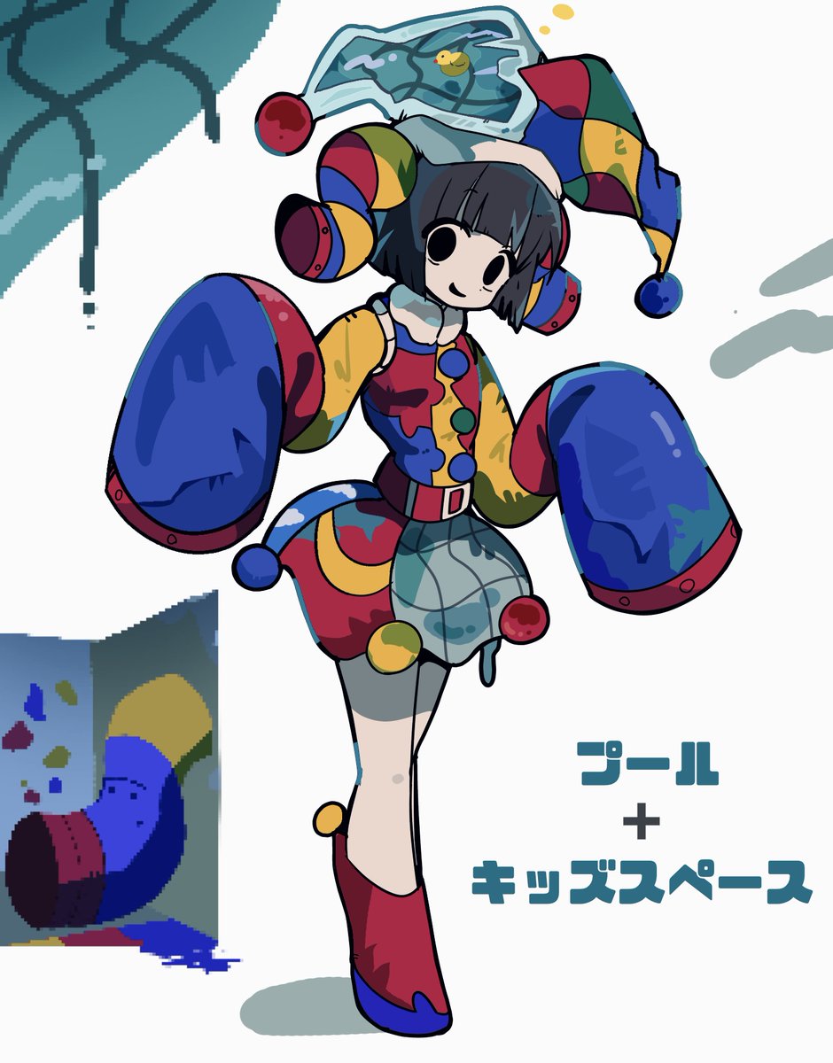 mikimikiwo_UwU's tweet photo. リミナルスペースのキャラクター化 https://t.co/LqsXXAO70h