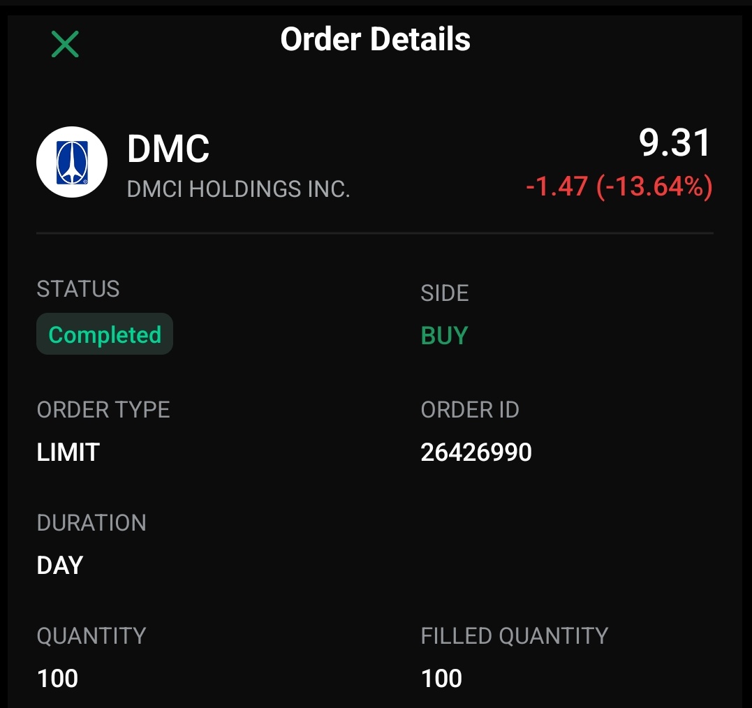 ChienlyDe's tweet photo. First time ko bumili ng Stocks for my PERA+ https://t.co/d1Vw41V0uL