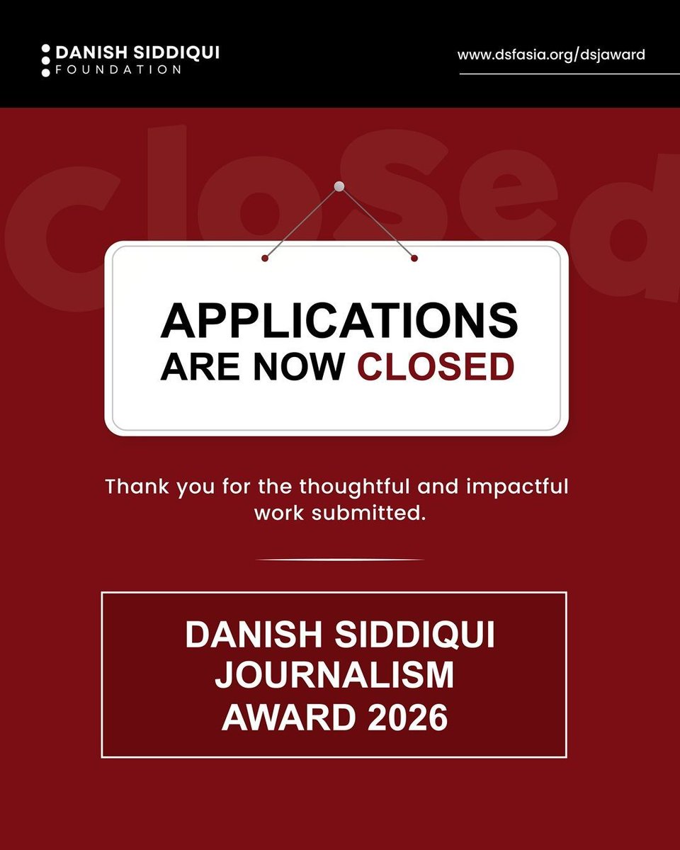 Danish Siddiqui Foundation tweet media