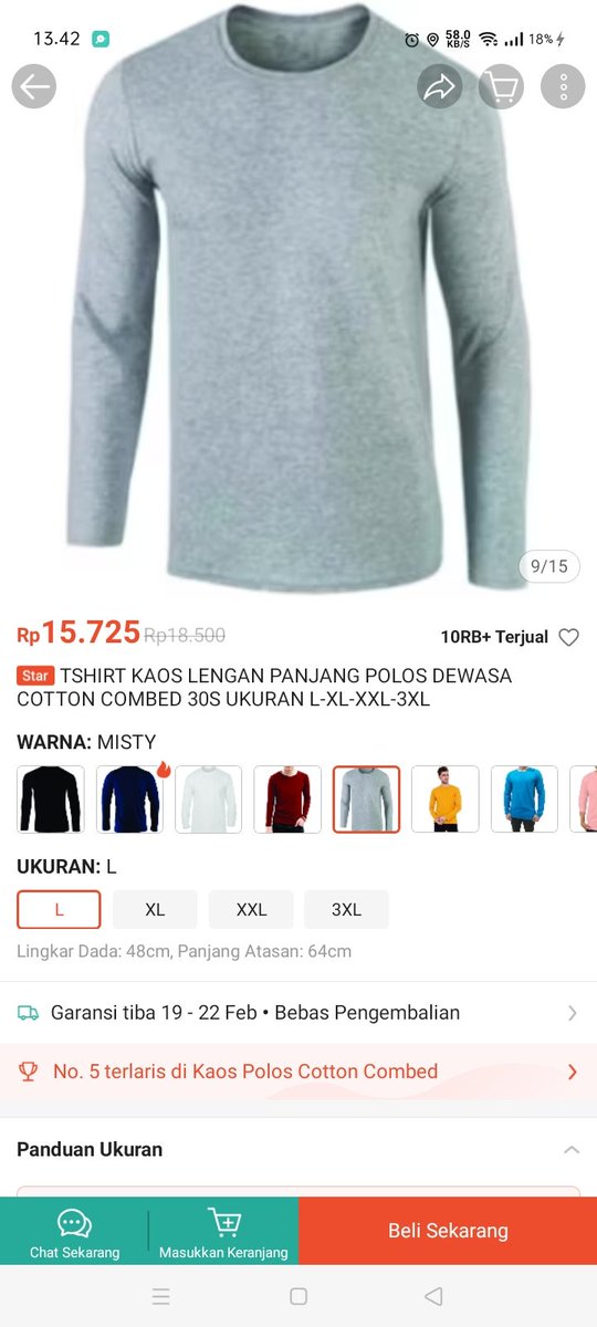 wahyusio's tweet photo. Buat kalian yang pada cari kaos murah nih cuma 15 ribu
https://t.co/8OYYPTvft1
https://t.co/GBUZz5uddZ
#shopee https://t.co/fJiqcynH68