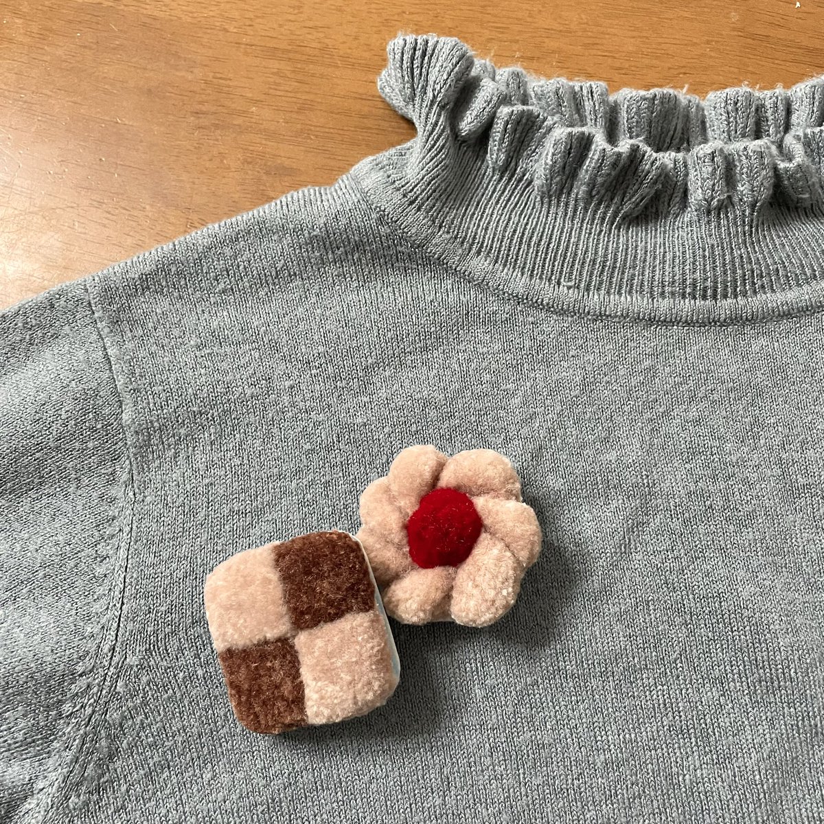 クッキーブローチ🍪✨